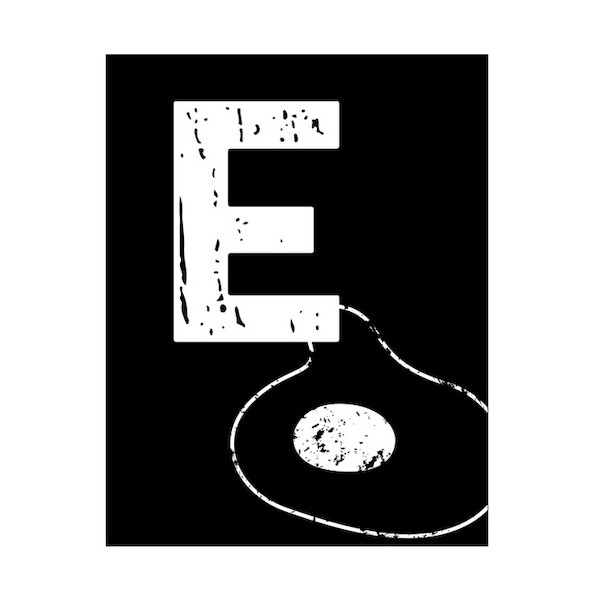 キャンバス Alphabet E F6 No.43217 6300044095 1枚