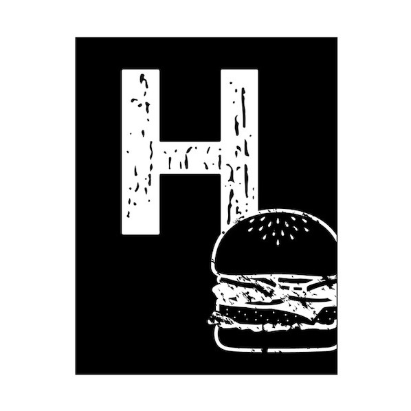 キャンバス Alphabet H F6 No.43924 6300044101 1枚