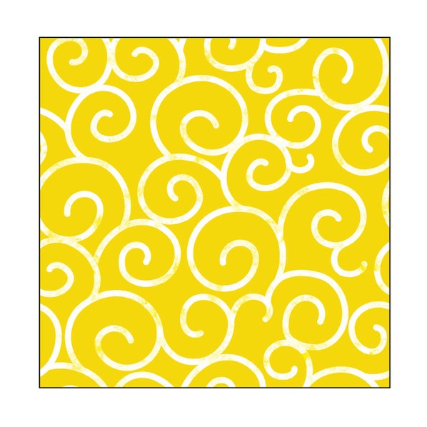 キャンバス Pattern 唐草(黄) S20 No.43948 6300044173 1枚