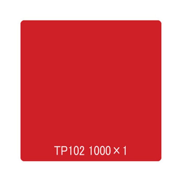 トレード タックペイント 一般タイプ TP102 フレイムレッド 1000mmx1m 6300045620 1枚
