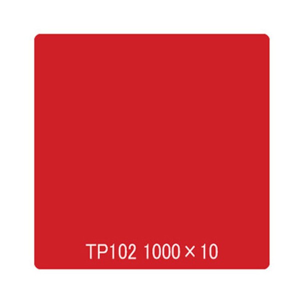 取り替えっこ タック絵の具 原則として印字機 TP102 フレイムレッド 1000mmx10m 6300045619 1本