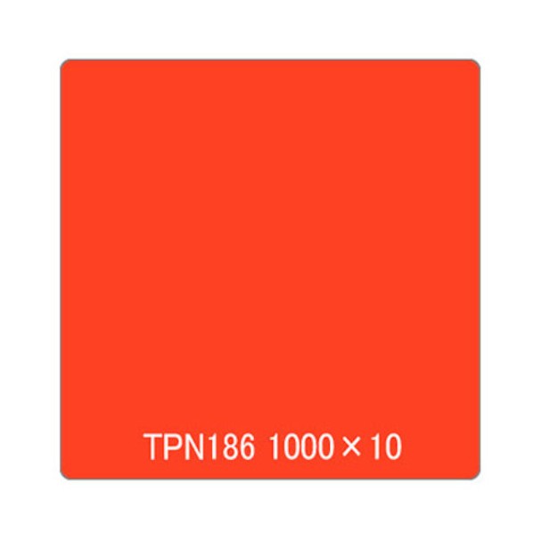 取り替えっこ タック絵の具 原則として印字機 TPN186 シャインレッド 1000mmx10m 6300045686 1本