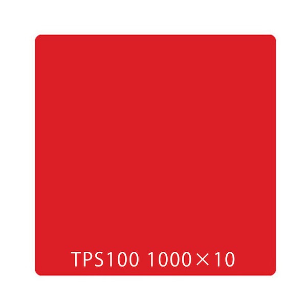 取り替えっこ タック絵の具 原則として印字機 TPS100 スカーレット 1000mmx10m 6300045692 1本