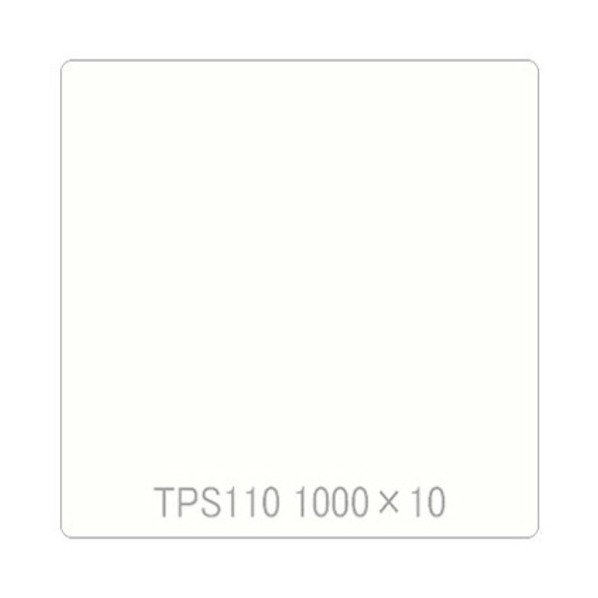 取り替えっこ タック絵の具 原則として印字機 TPS110 ミルキー白いこと 1000mmx10m 6300045698 1本