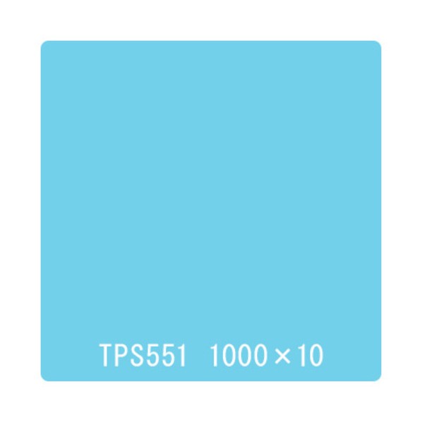 取り替えっこ タック絵の具 原則として印字機 TPS551 スウィートブルー 1000mmx10m 6300045846 1本