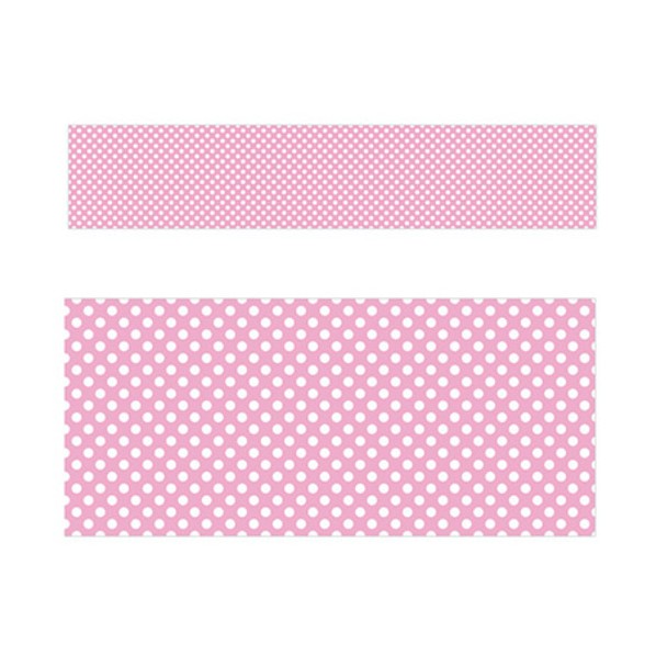 トレード 年間タイトルポップ ビニール幕 水玉 ピンク 60cm×50m巻 PA8-1257 6300052926 1枚