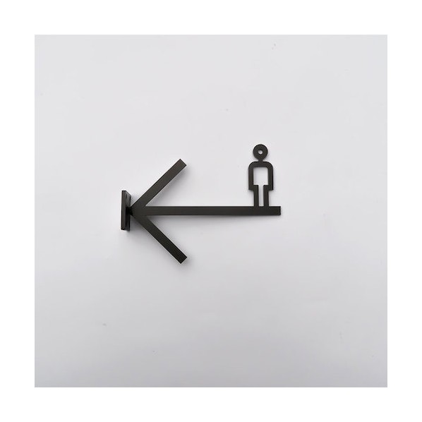 ※法人専用品※トレード ARROW SIGN Toilet/MEN 6300040087 1台｜DIY FACTORY ONLINE SHOP