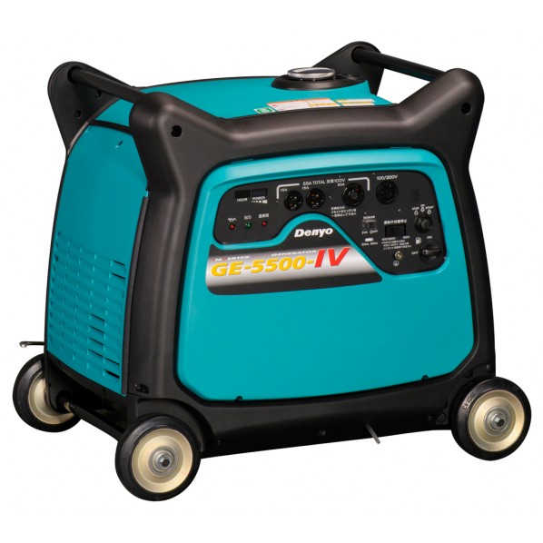 ※法人専用品※デンヨー 小型ガソリンエンジン発生機 GE-5500SS-IV 1台