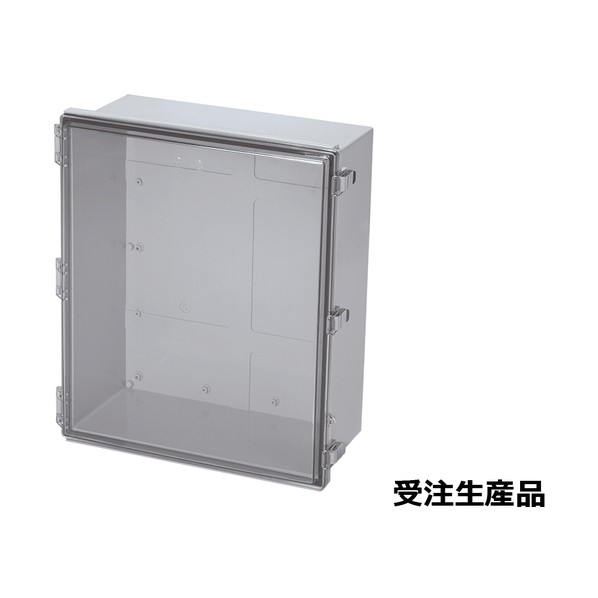 ※法人専用品※タカチ電機工業 UL認証 防水･防塵開閉式ポリカ-ボネートプラボックス BC-Cシリーズ 255&times;630&times;530mm カバー:透明/ボディー:ライトグレー BC-CTP-506025 1台｜DIY FACTORY ONLINE SHOP 28,529円