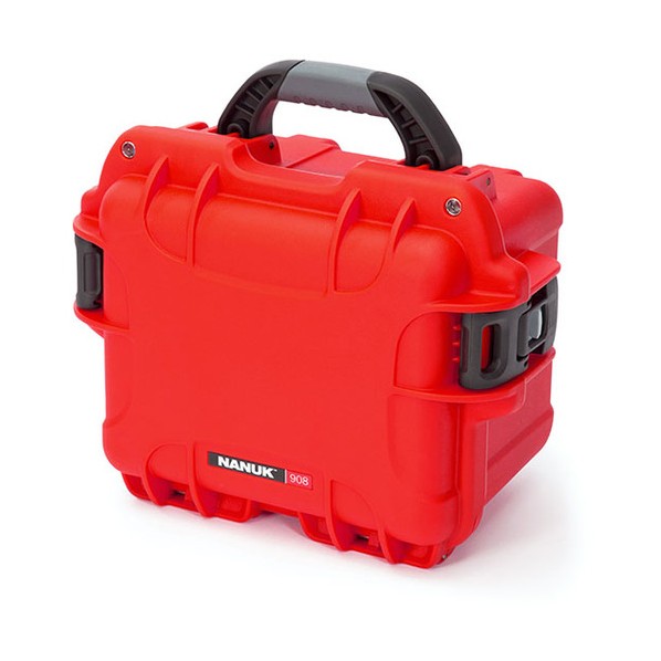 ※法人専用品※タカチ電機工業 防水キャリングケース(カラーバージョン) NKシリーズ 外形寸法間口318&times;奥行249&times;高さ203mm レッド 内装スポンジフォーム付き レッド NK908RS 1台｜DIY FACTORY ONLINE SHOP