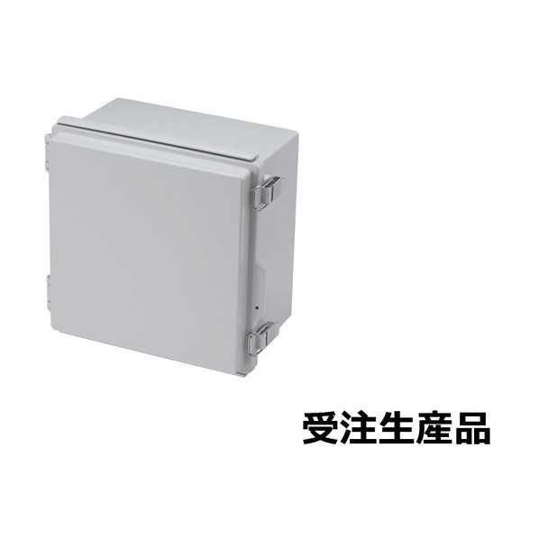 UL認証 防水･防塵開閉式ポリカ-ボネートプラボックス BC-Cシリーズ 130×210×210mm ライトグレー BC-CGP-212113 1台