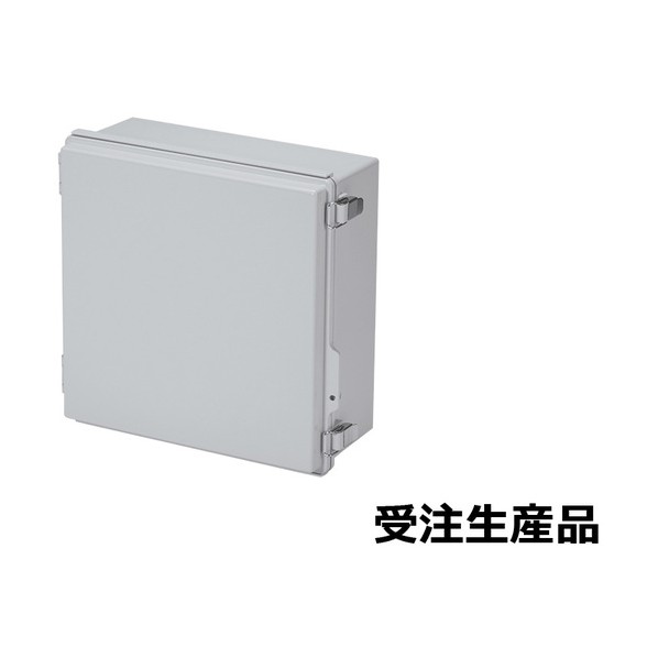 UL公証 雨合羽･防塵開閉式ポリカ-ボネートプラボックス BC-Cつづき物 150×350×350粍 点火装置薄墨色 BC-CGP-353515 1台