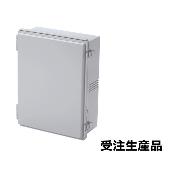 UL允許 雨合羽･防塵開閉式ポリカ-ボネートプラボックス BC-C続きもの 160×450×350粍 ともし火薄墨色 BC-CGP-354516 1台
