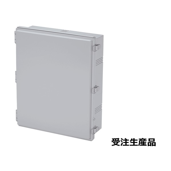 UL認証 防水･防塵開閉式ポリカ-ボネートプラボックス BC-Cシリーズ 185×630×530mm ライトグレー BC-CGP-506018 1台