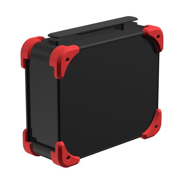 コーナーガード付キャリングケース AUGHシリーズ 233．5×308×438mm ブラック/レッド/ブラック ブラック/レッド/ブラック AUGH222-43-30-BRB 1台