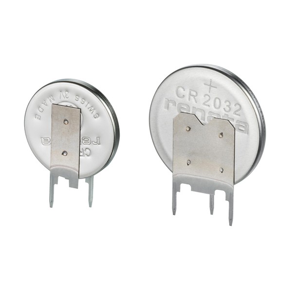 ため桶付リチウム鋳貨蓄電池 垂直方向手合い CRV1220-T 100個