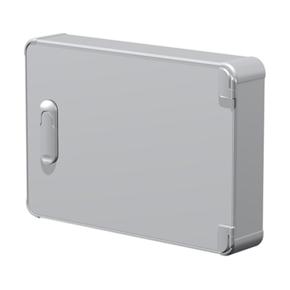 開閉式軽銀取り締まるボックス席 しろがね色 AUH66-36-25NSS 1台