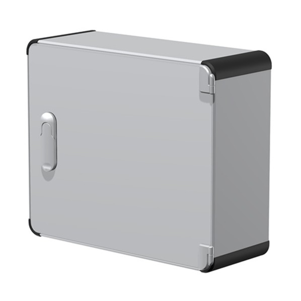 開閉式アルミコントロールボックス シルバー/ブラック AUH133-36-30NSB 1台 18,850円