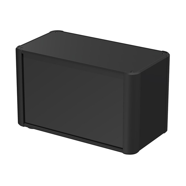 ※法人専用品※タカチ電機工業 アルミサッシケース ブラック AU177-30-16RH-BB 1台｜DIY FACTORY ONLINE SHOP