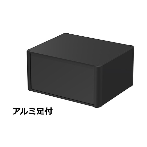 ※法人専用品※タカチ電機工業 アルミサッシケース ブラック AU177-36-30AP-BB 1台|DIY FACTORY ONLINE SHOP