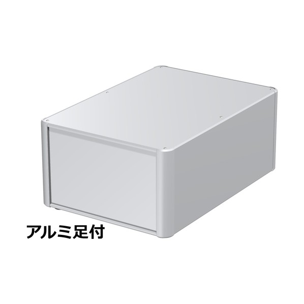 ※法人専用品※タカチ電機工業 アルミサッシケース シルバー AU177-30-43AH-SS 1台|DIY FACTORY ONLINE SHOP