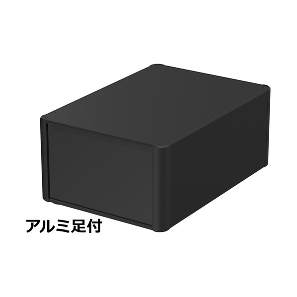 ※法人専用品※タカチ電機工業 アルミサッシケース ブラック AU177-30-43AP-BB 1台｜DIY FACTORY ONLINE SHOP