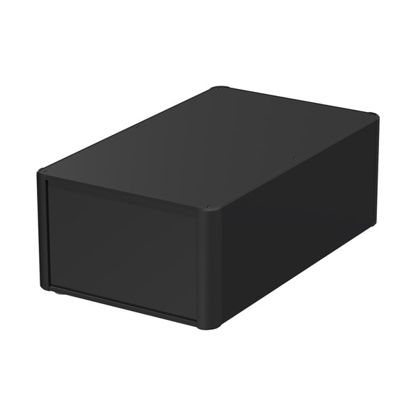 ※法人専用品※タカチ電機工業 アルミサッシケース ブラック AU177-30-50RP-BB 1台｜DIY FACTORY ONLINE SHOP