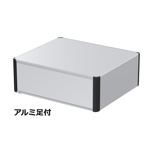 アルミサッシケース カバー・パネル・側板：シルバー/コーナー：ブラック AU177-50-43AH-SB 1台