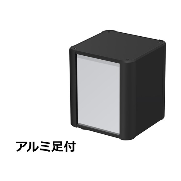 アルミサッシケース 取りまかなう・側板・端っこ：黒いこと/ダイアログボックス：しろがね色 金177-16-16AP-BS 1台
