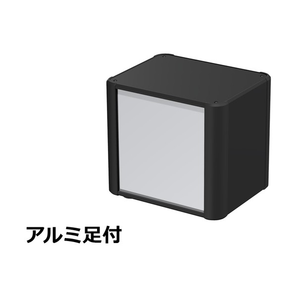 アルミサッシケース 押しかぶせる・側板・端っこ：黒いこと/ダイアログボックス：しろがね色 金177-20-16AP-BS 1台