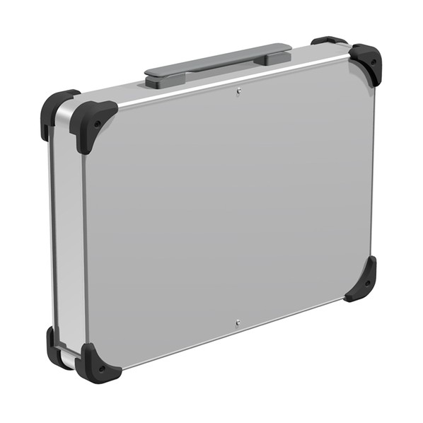 タカチ電機産業 隅っこかばい立て付キャリングケース しろがね色 / 黒いこと  / 薄墨色 AUGH66-30-43-SBG 0