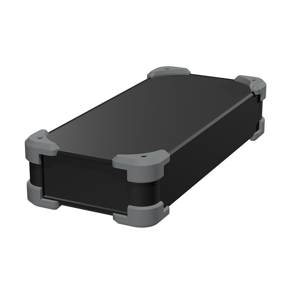 ※法人専用品※タカチ電機工業 コーナーガード付アルミケース ブラック / グレー AUG66-16-36-BG 0|DIY FACTORY ONLINE SHOP