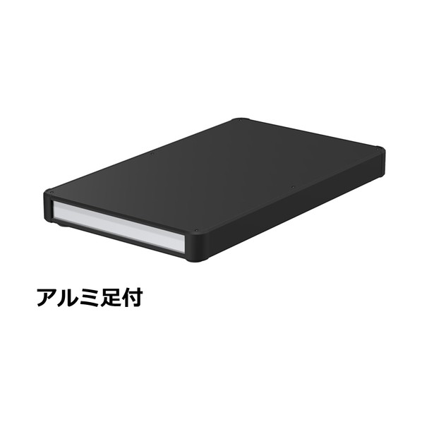 タカチ電機産業 アルミサッシケース 取りまかなう･側板･隅っこ 黒いこと/ダイアログボックス しろがね色 金44-30-50AP-BS 0