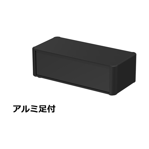 タカチ電機産業 アルミサッシケース 黒いこと 金133-43-20AP-BB 0