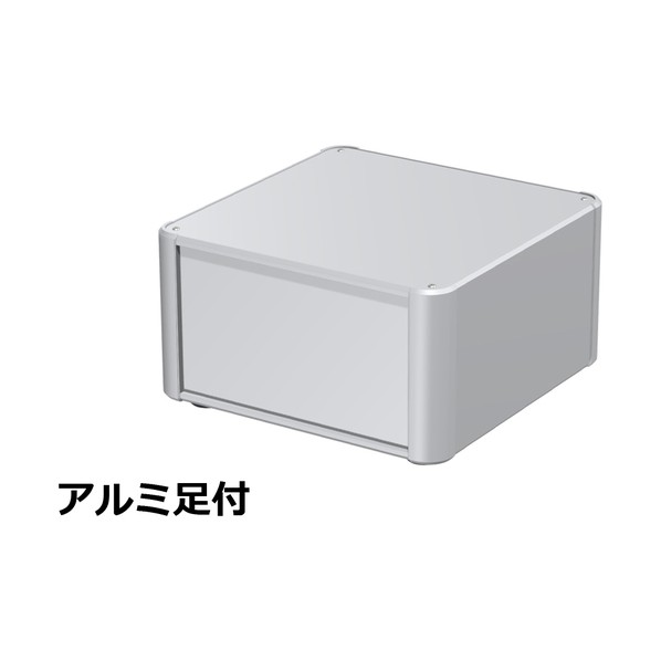 タカチ電機工業 アルミサッシケース シルバー AU133-25-25AP-SS 0