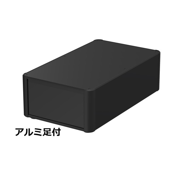 タカチ電機産業 アルミサッシケース 黒いこと 金133-25-43AP-BB 0
