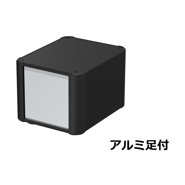 ※法人専用品※ アルミサッシケース カバー・側板・コーナー ブラック/パネル シルバー AU133-16-20AP-BS 0｜DIY FACTORY ONLINE SHOP