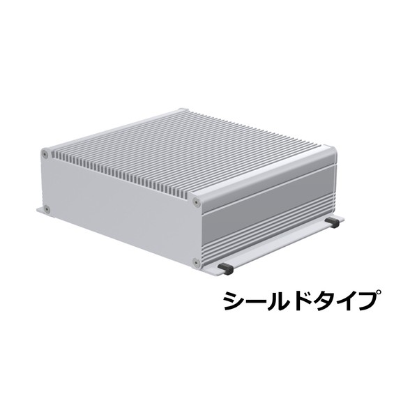 タカチ電機工業 タカチ フランジ足付ヒートシンクアルミケース EMCシールドタイプ EXHFE23-8-21SS 1点