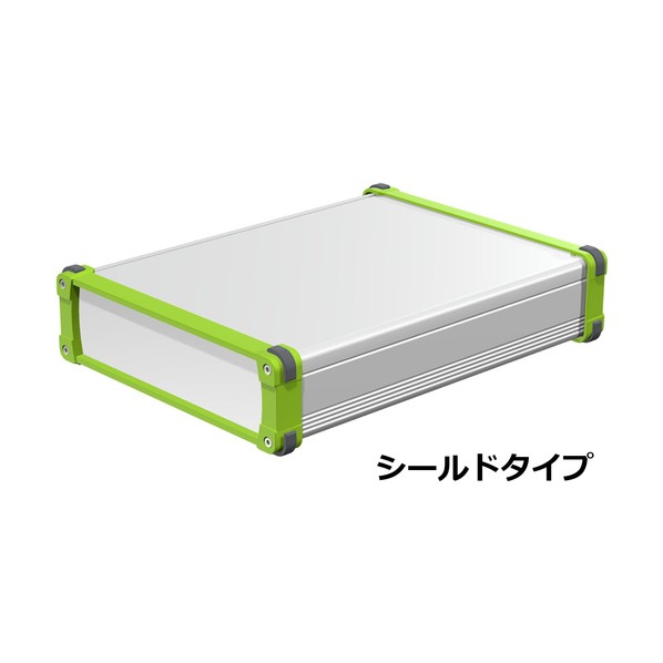 タカチ電機工業 タカチ コーナーガード付アルミケース EMCシールドタイプ EXPE30-9-40SL 1点