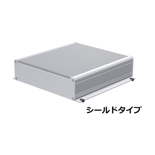 タカチ電機工業 タカチ フランジ足付ヒートシンクアルミケース EMCシールドタイプ EXHFE29-8-30SS 1点 16,426円