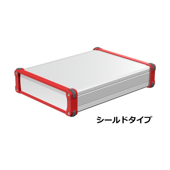 タカチ電機工業 タカチ コーナーガード付アルミケース EMCシールドタイプ EXPE30-9-40SR 1点