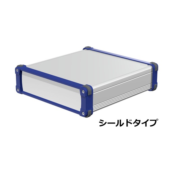 ※法人専用品※タカチ電機工業 タカチ コーナーガード付アルミケース EMCシールドタイプ EXPE30-9-32SN 1点｜DIY FACTORY ONLINE SHOP