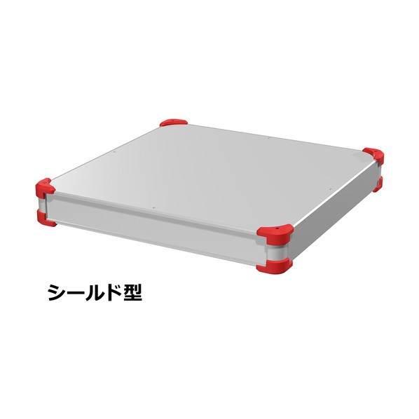 タカチ電機工業 タカチ コーナーガード付EMCシールドケース AUGE66-50-50-SR 1点