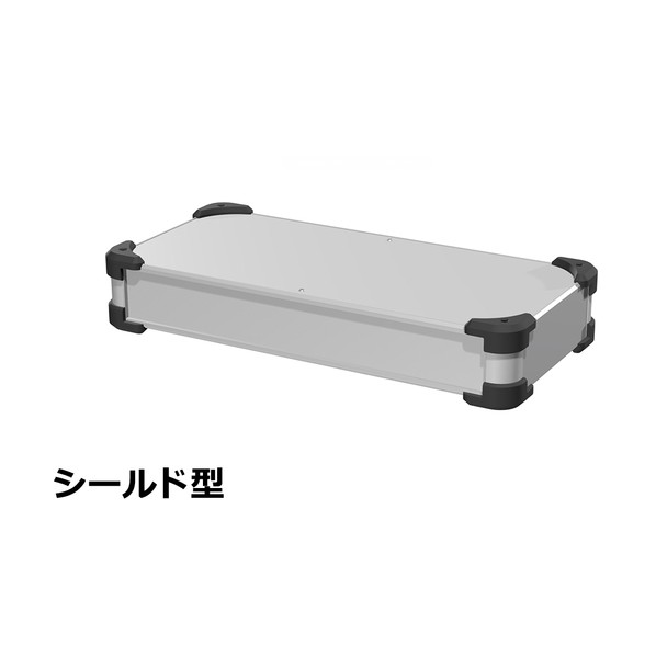タカチ電機工業 タカチ コーナーガード付EMCシールドケース AUGE66-43-20-SB 1点