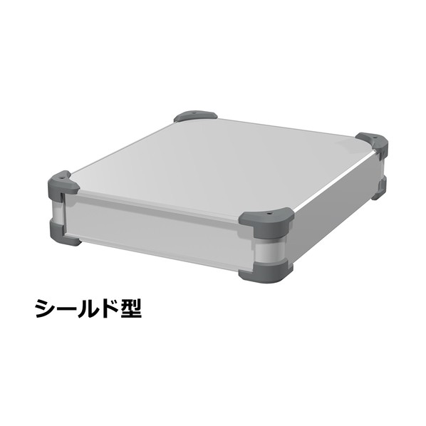 タカチ電機工業 タカチ コーナーガード付EMCシールドケース AUGE66-30-36-SG 1点 16,259円