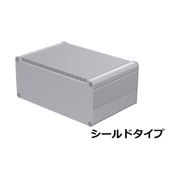 タカチ電機工業 タカチ ヒートシンクアルミケース EMCシールドタイプ EXHE23-10-15SS 1点