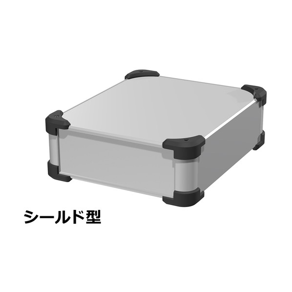 タカチ電機工業 タカチ コーナーガード付EMCシールドケース AUGE88-25-30-SB 1点 15,257円