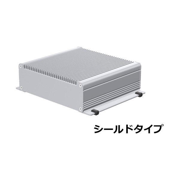 タカチ電機製作 タカチ フランジ足付ヒートシンクアルミケース EMC遮蔽物印字機 EXHFE19-6-18SS 1点