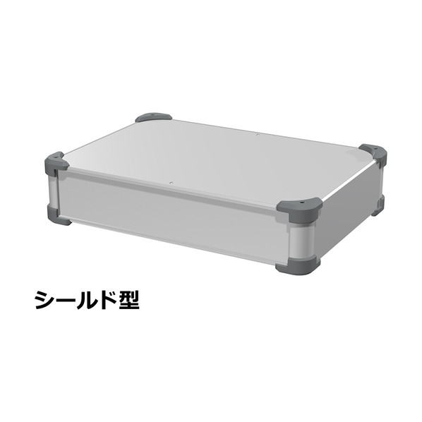 ※法人専用品※タカチ電機工業 タカチ コーナーガード付EMCシールドケース AUGE88-43-30-SG 1点|DIY FACTORY ONLINE SHOP
