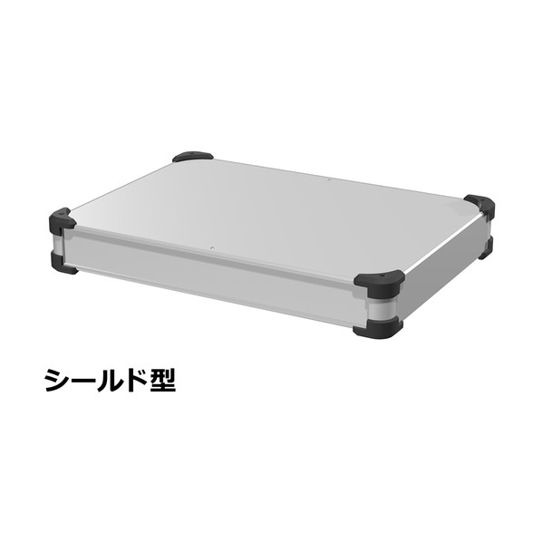 タカチ電機産業 タカチ 隅っこかばい立て付EMC遮蔽物入れもの AUGE66-50-36-SB 1点
